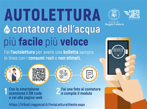 comunicare lettura acqua hermes reggio calabria via fax|Hermes Servizi Metropolitani: si può effettuare l’autolettura .